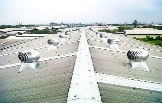 Pemasangan Turboair Turbine Ventilator proyek 57